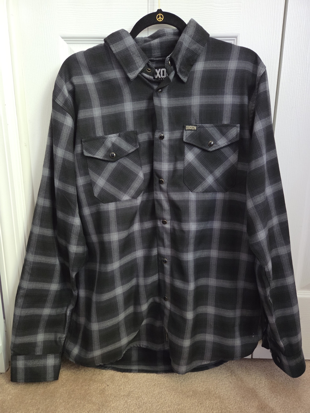 DIXXON Men's The Continental Button-Up Shirt Size Large